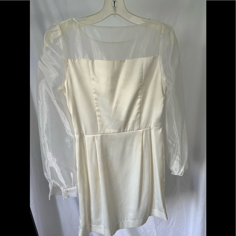 Formal white dress
